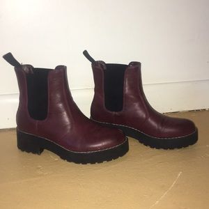 Dirty Laundry platform boots. Worn twice.